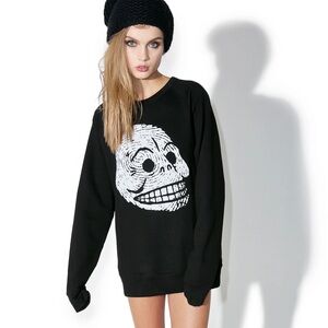 Rules Skull Crew Neck